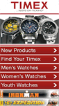 Mobile Screenshot of m.timex.com